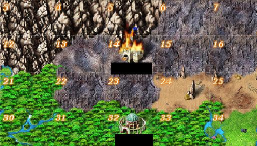 croquis de ce que j'ai pu observer.