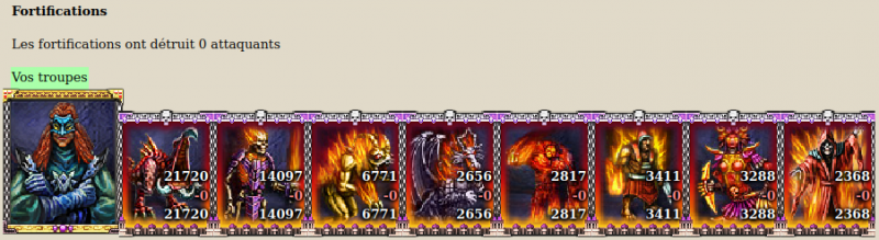 Technologie des fortifications, heureusement inconnue des monstres.
