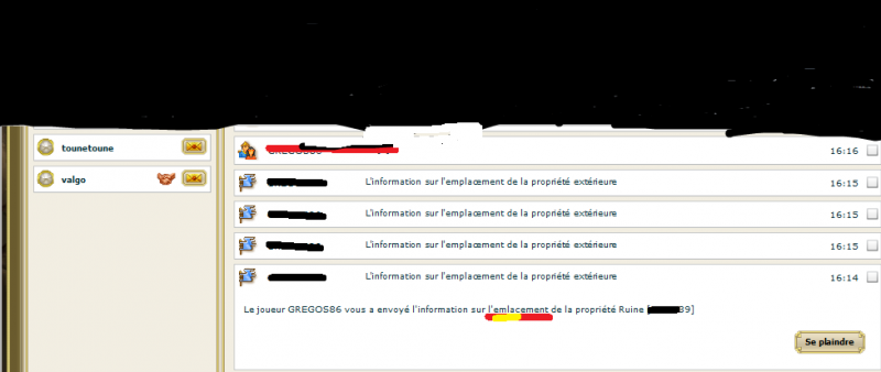 cela devrai être emplacement!